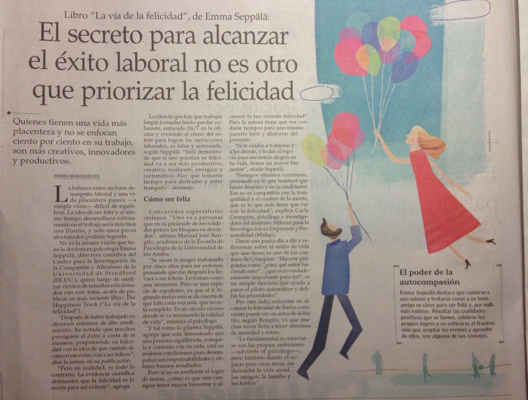 cómo ser feliz